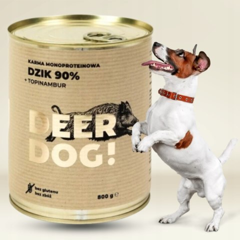 Deer Dog Dzik z topinamburem 800g puszka