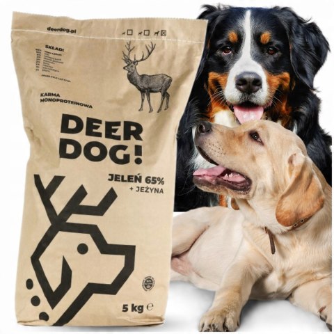 Deer Dog Jeleń z jeżynami 5 kg duże rasy sucha karma