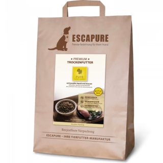 1,5 kg Escapure Premium Pute - wysokiej jakości karma dla psa, indyk wypiekany w piecu
