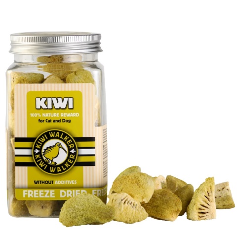 Kiwi Walker Snacks Kiwi 40g - 100% kiwi, liofilizowane, naturalne przysmaki dla psa i kota